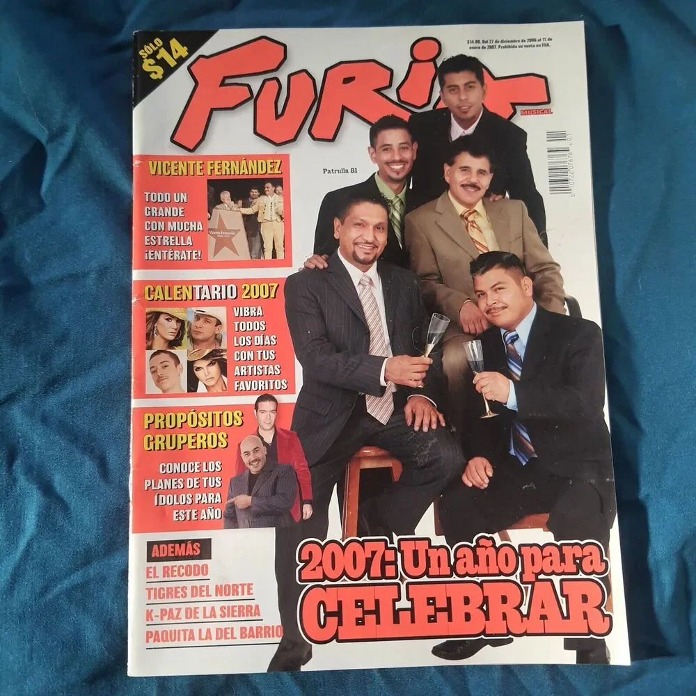 Furia Magazine 2007 New Years Special Edition Patrulla Gruperos December 2006
